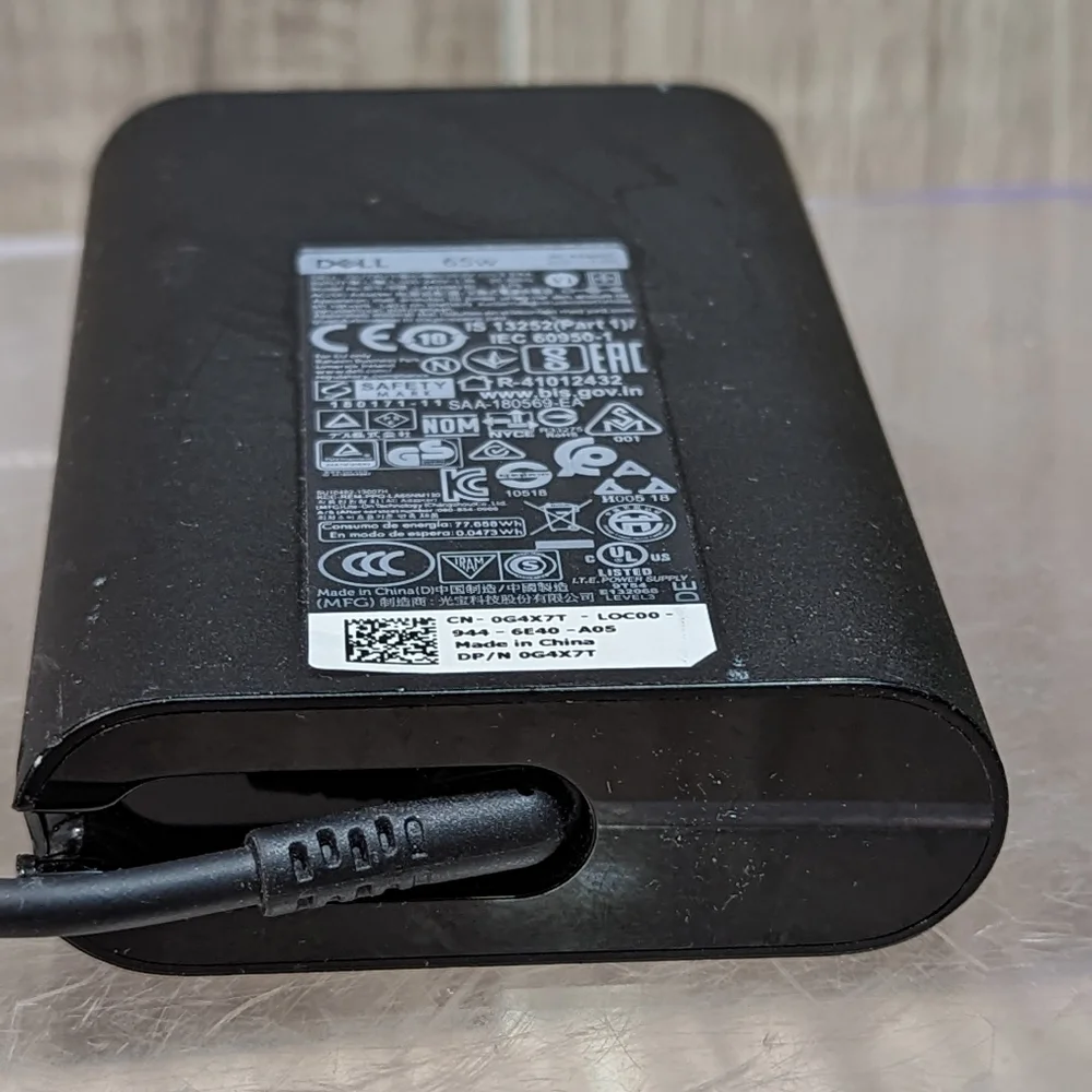 Dell Laptop Computer 65W AC Adapter Plug